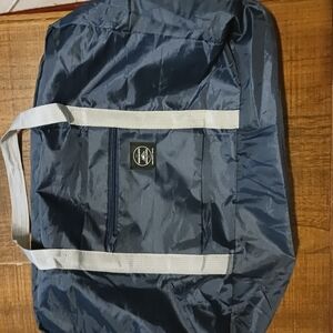 Navy Blue Travel Duffel Bag